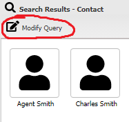 Advanced Search - Modify