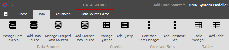 Object Modeller Data Tab