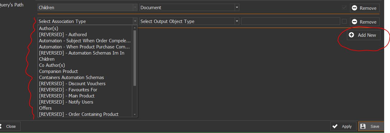Object Modeller Query Designer 4