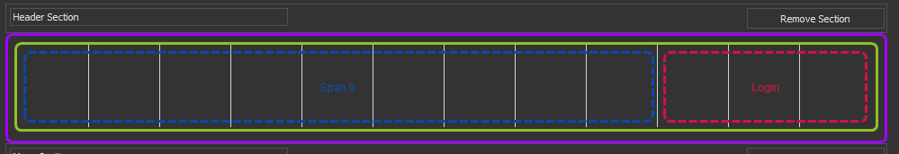 Template Designer - Rows