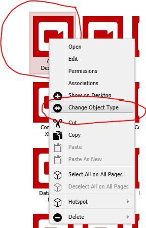 Object Context Menu